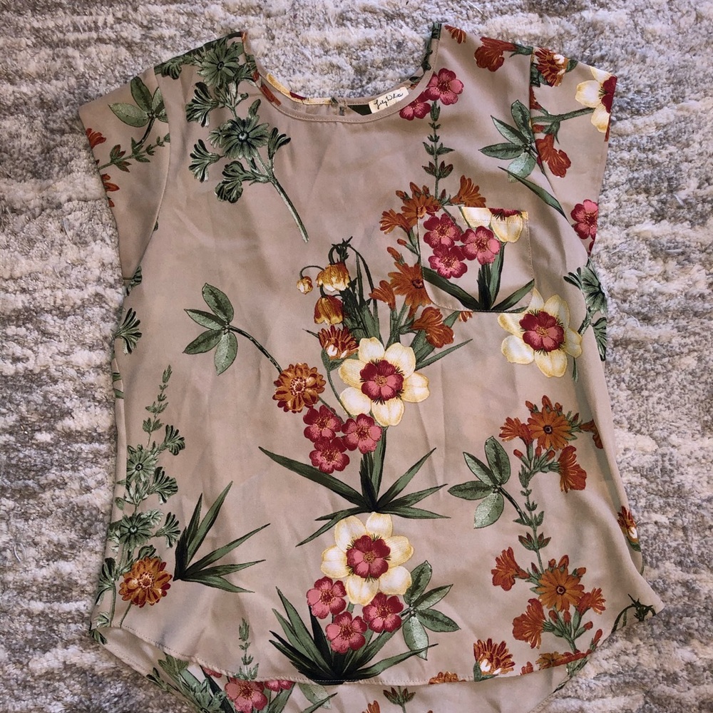 Floral Print Blouse